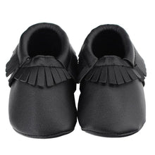 Tassels Baby Moccasin Newborn Baby Shoes Soft Bottom PU Leather Prewalkers 0-18M