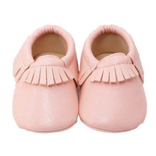 Tassels Baby Moccasin Newborn Baby Shoes Soft Bottom PU Leather Prewalkers 0-18M