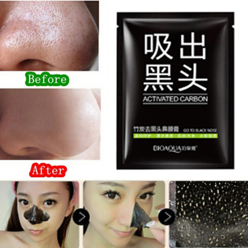 NEW Black Mud Deep Cleansing  Blackhead Remover Purifying Peel Face Mask