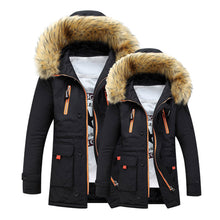 Warm Winter Hooded Fur Jacket