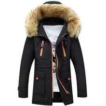 Warm Winter Hooded Fur Jacket