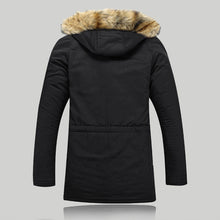 Warm Winter Hooded Fur Jacket