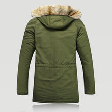 Warm Winter Hooded Fur Jacket