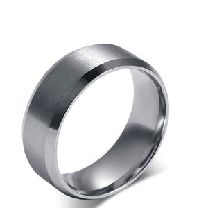 New Stainless Steel Ring Titanium Silver Black Gold