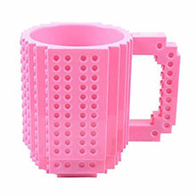 Creative DIY Build-on Brick Mug Lego Style Puzzle Mugs, Building Blocks Coffee Mug