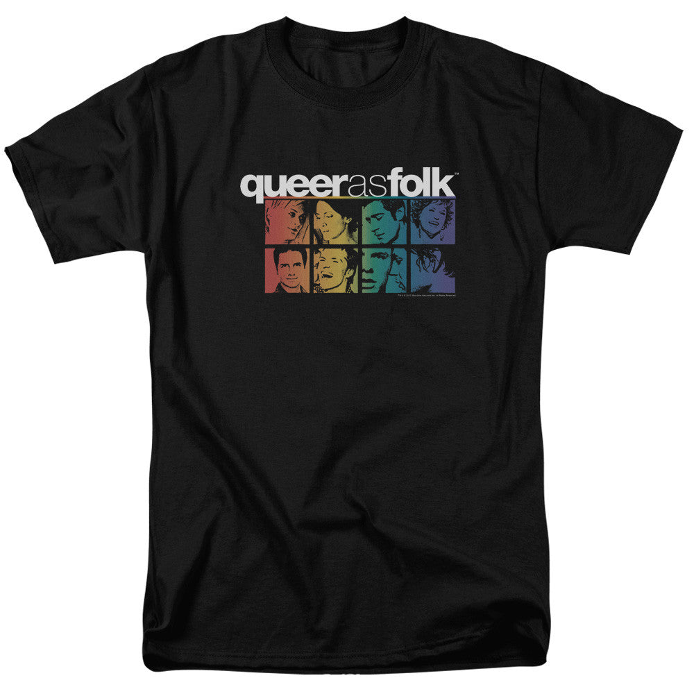 Queer As Folk Cast T Shirt