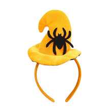 Cute Halloween Head Band Pumpkin Hairband Pumpkin Hat Kids Children Witch Hat